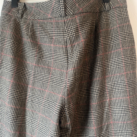 Lauren Ralph Lauren Wool Blend Brown Plaid Dress Pants - Picture 5 of 5